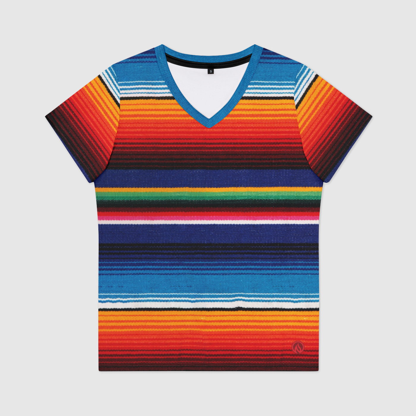 Sarape V-Neck T-Shirt