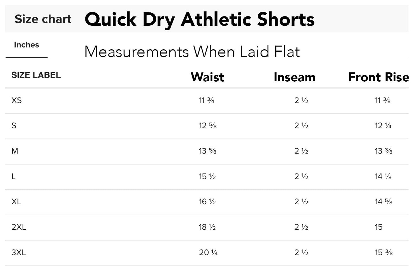 Test Shorts