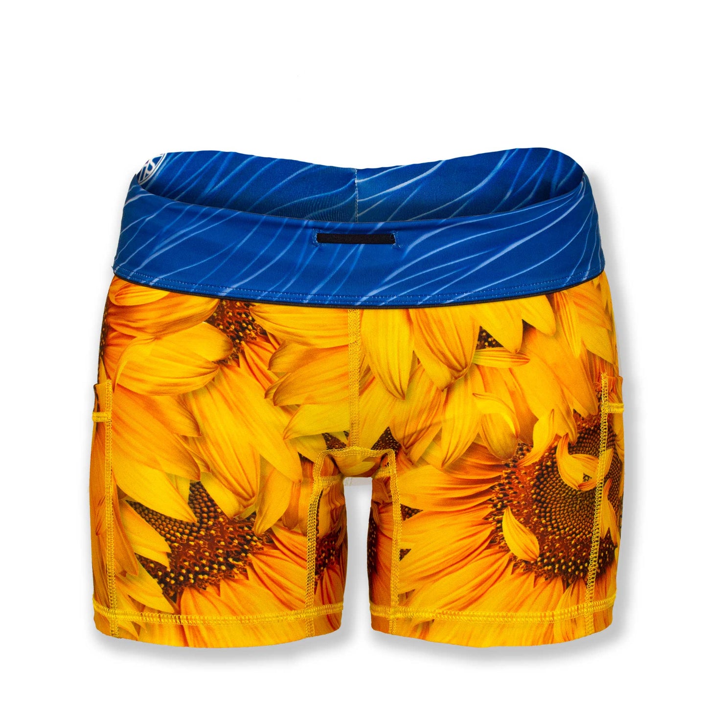Sunflower 4" Running Shorts