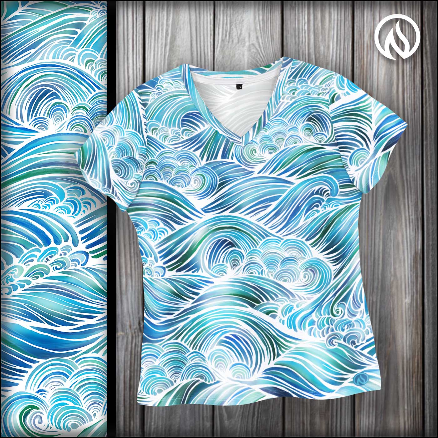 Tempest Womens V-Neck T-Shirt