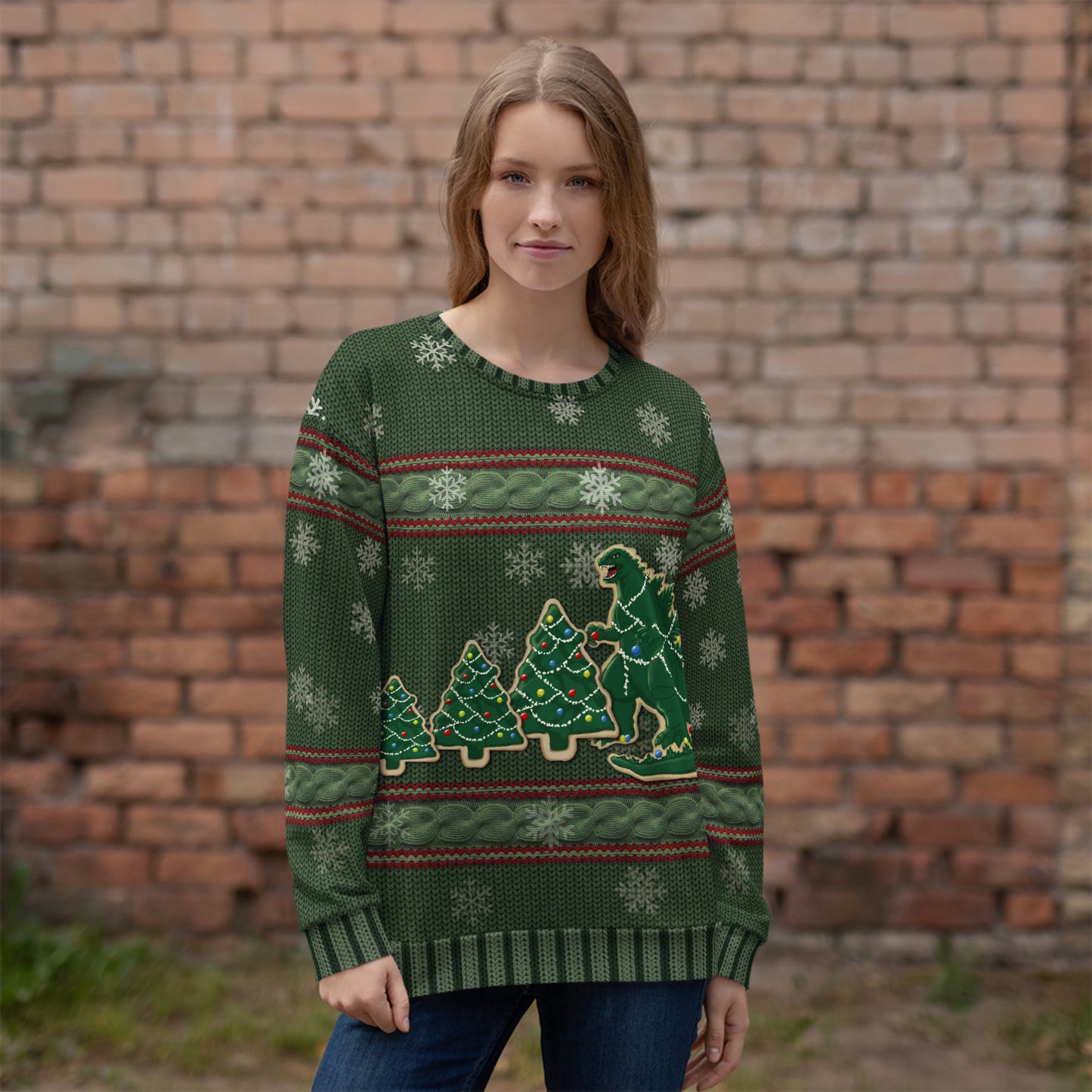 Holiday Cookie Monster Unisex Sweatshirt