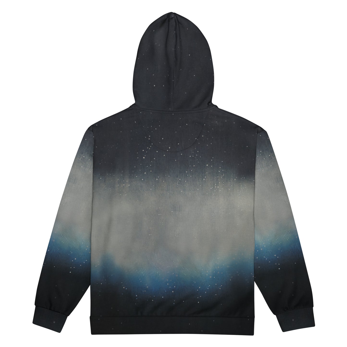 Egrets in Snow Unisex Zip Hoodie