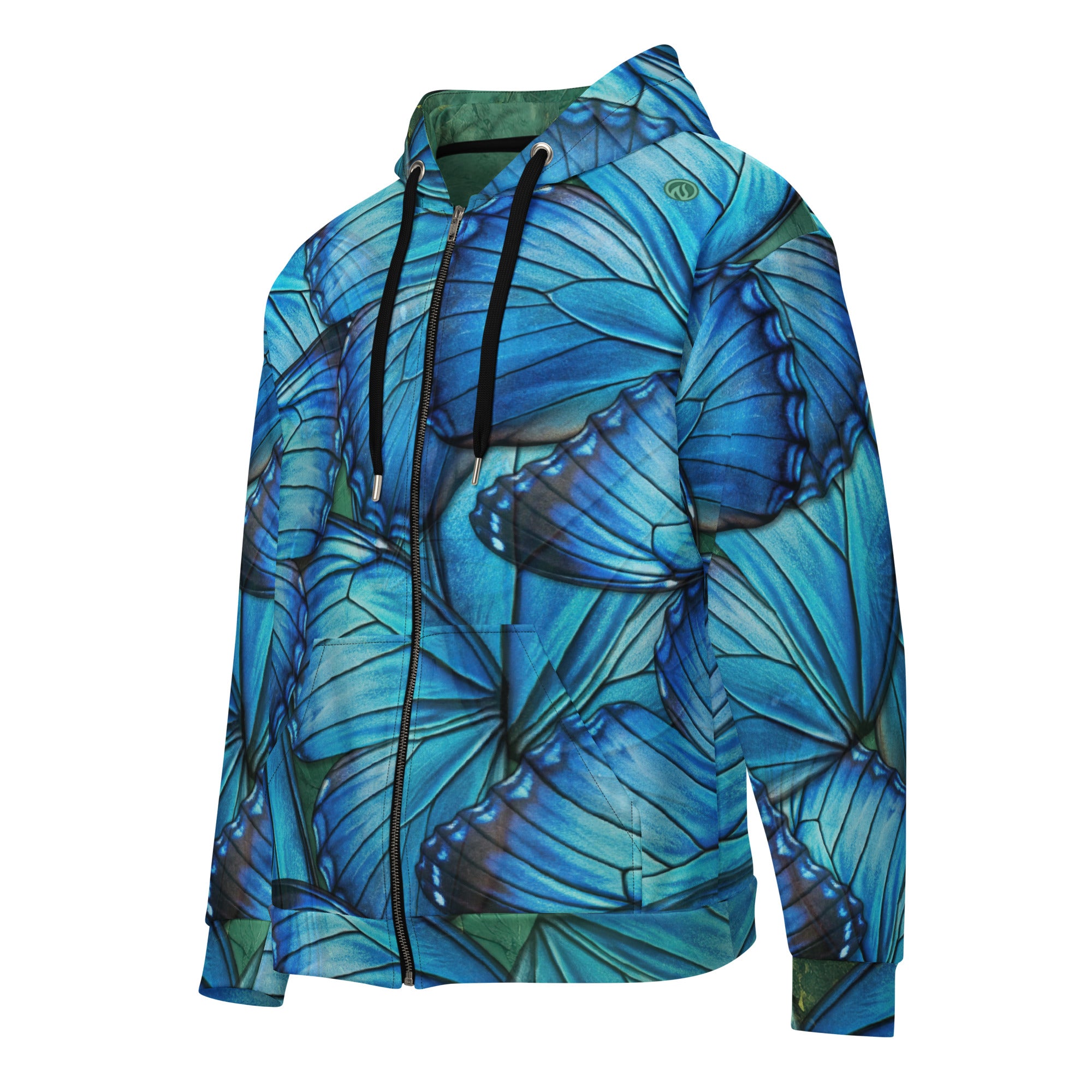 Women's All-Over Print Recycled Unisex Zip Hoodie Grapes main image 1