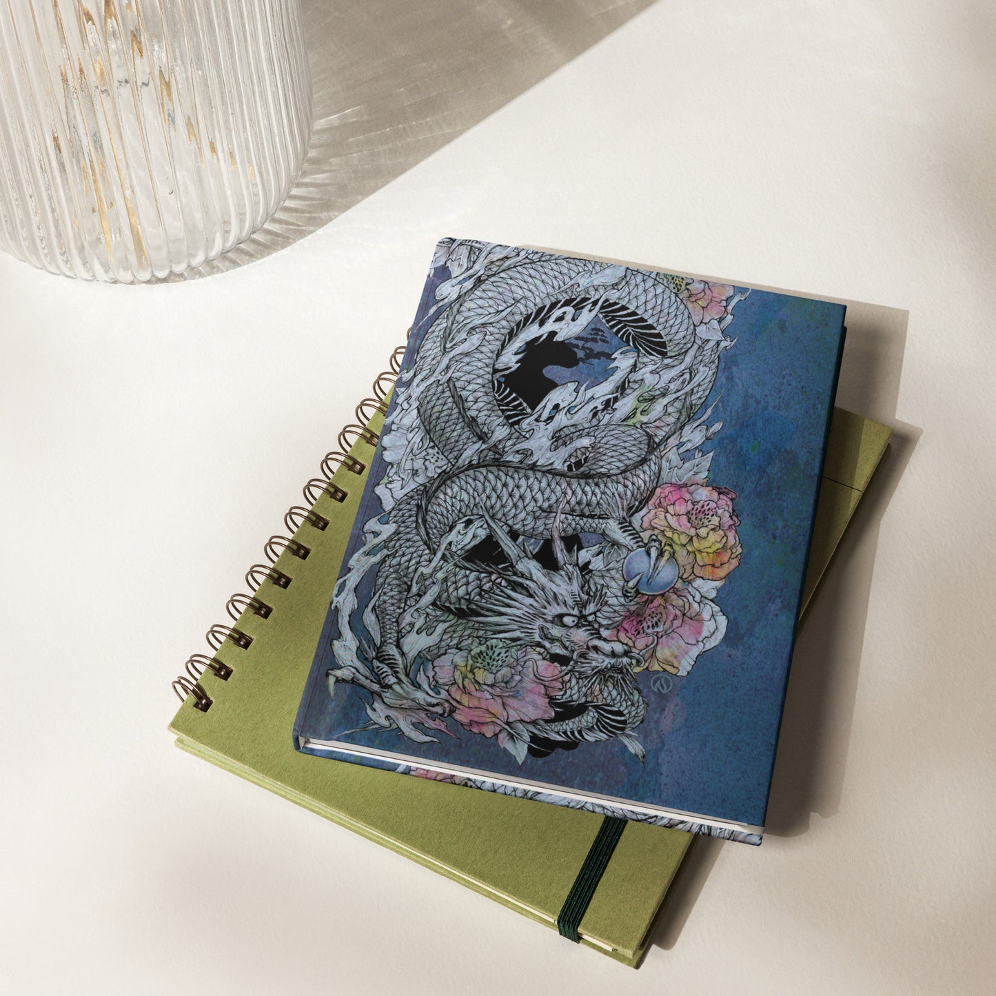 Blue Dragon Hardcover Notebook