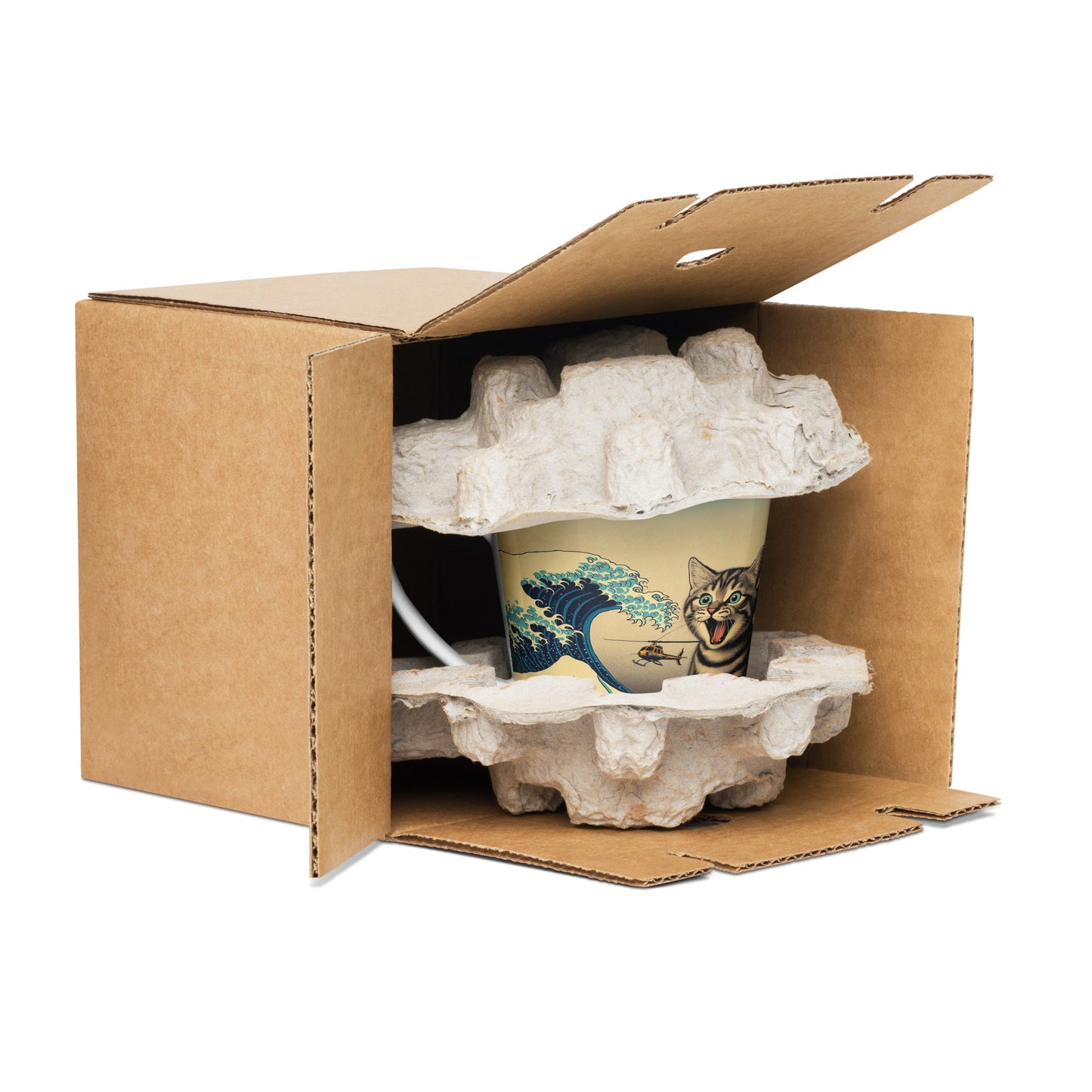 Catzilla Latte Mug (12 oz)