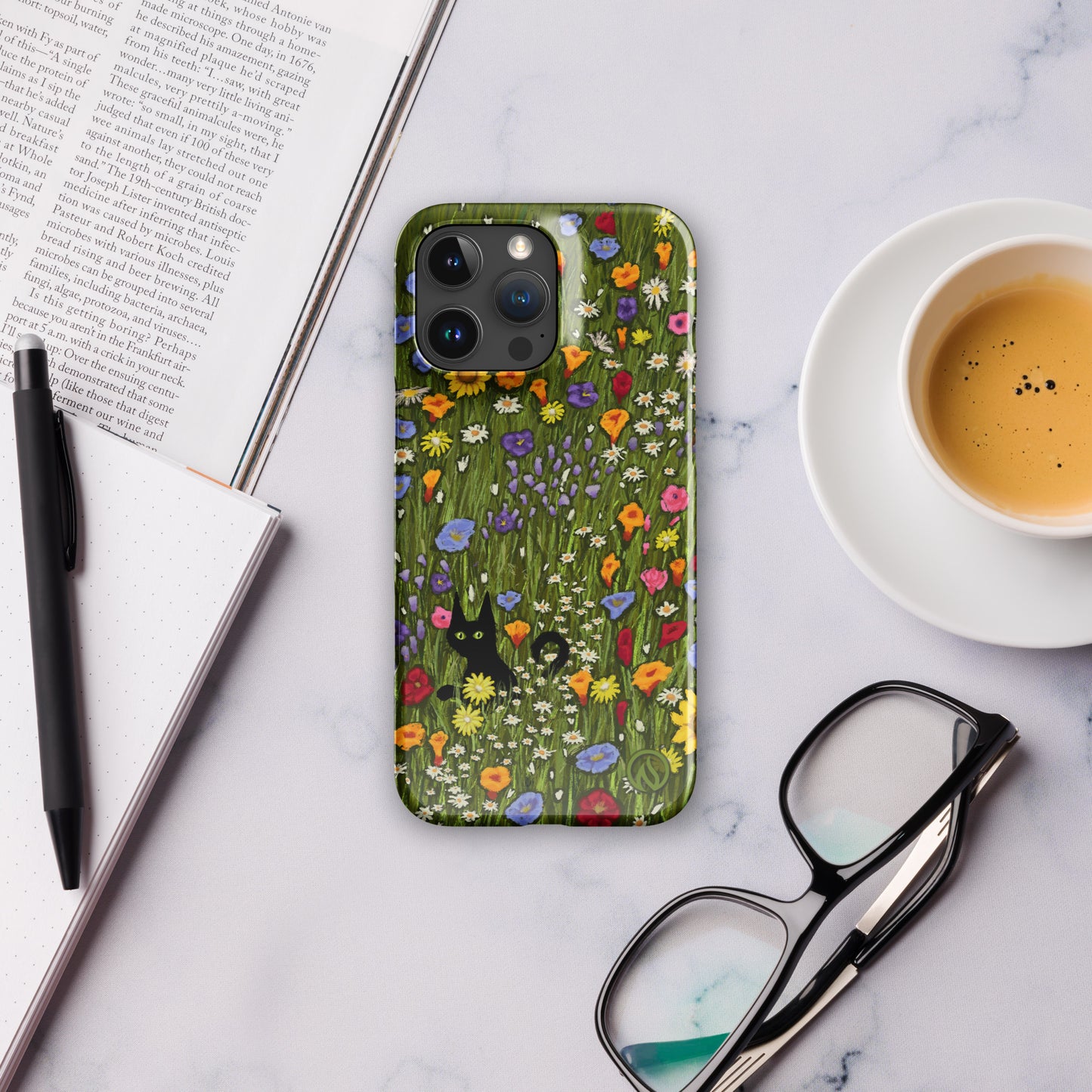 Flower Cat iPhone® Case