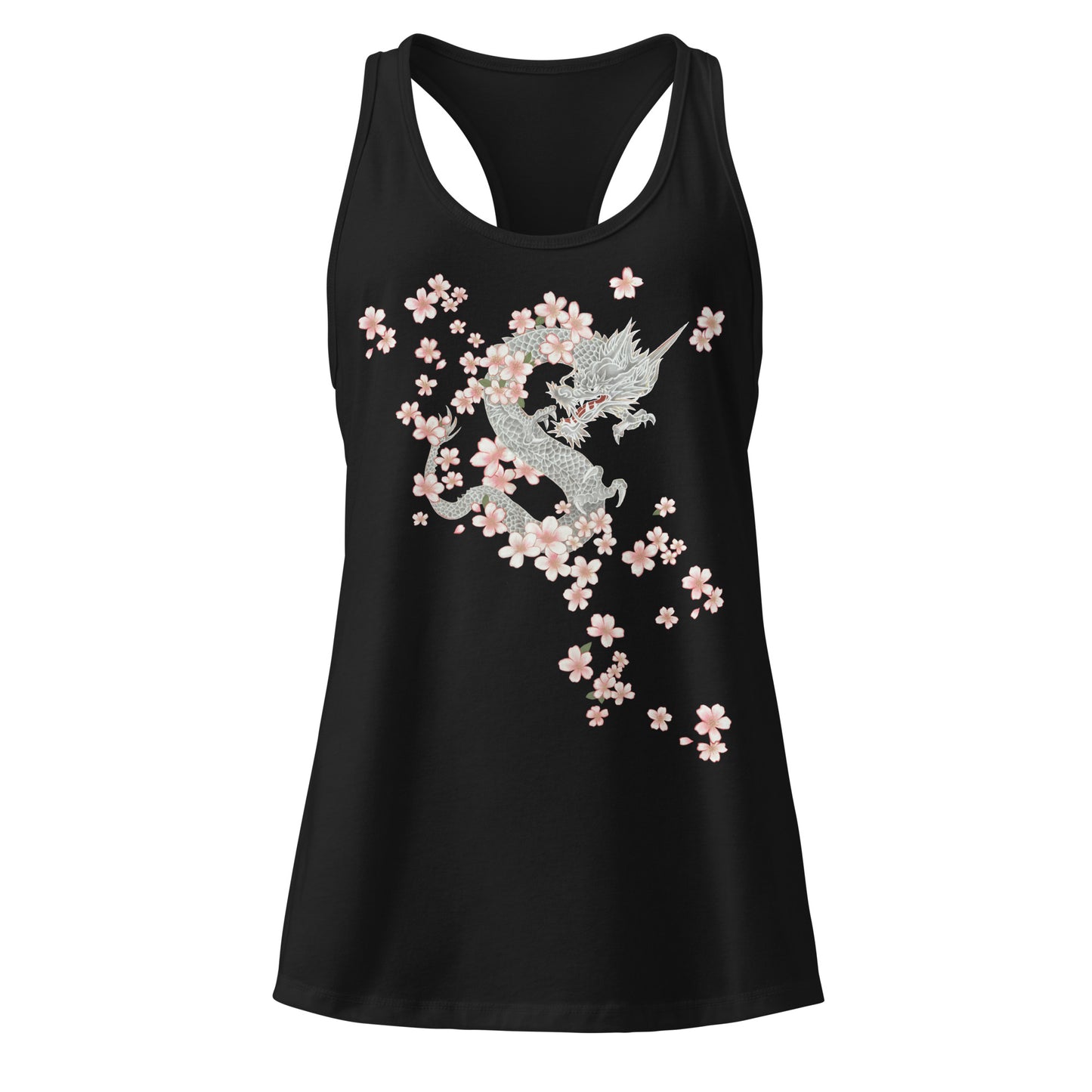 Sakura Dragon Racerback Tank