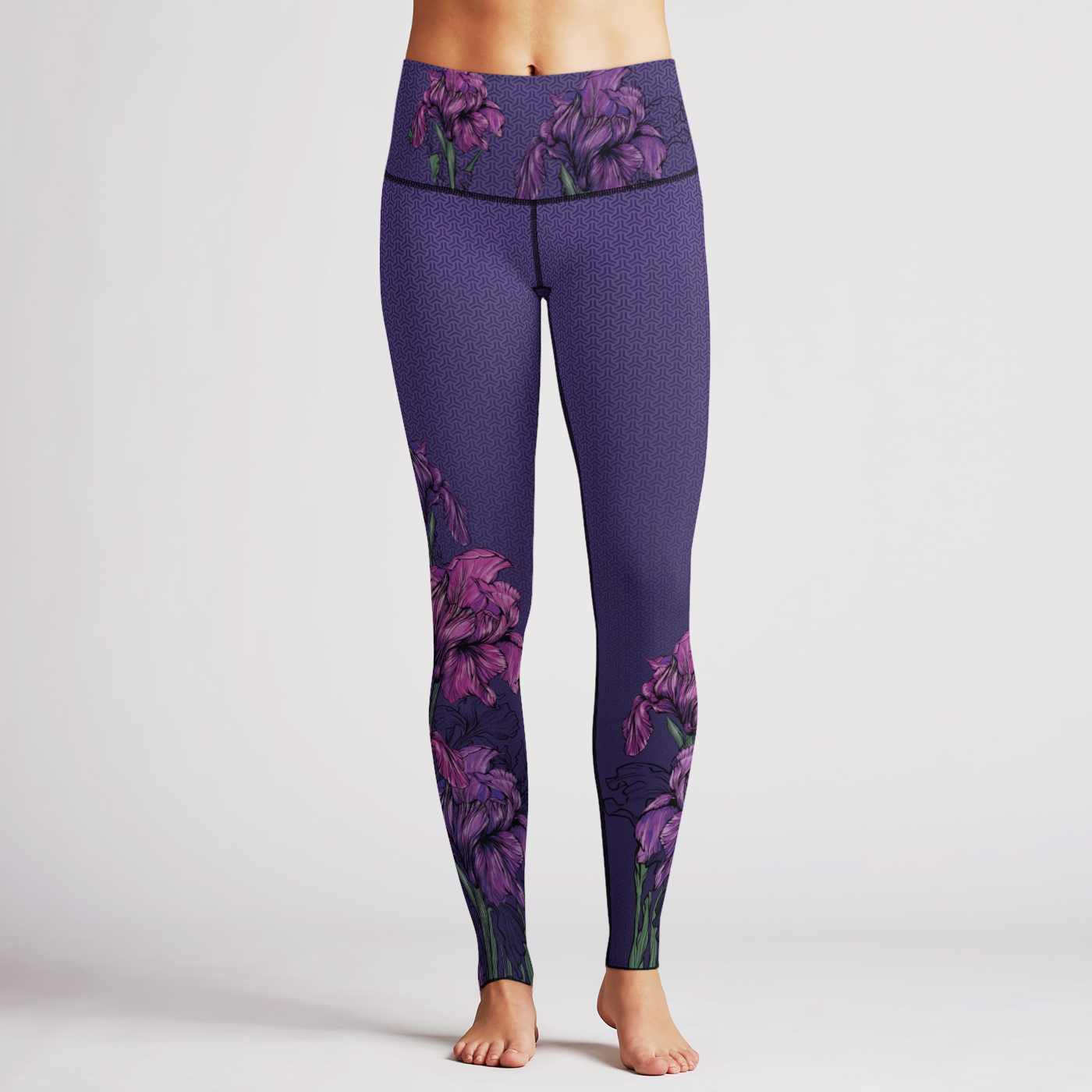 Purple Iris Tights