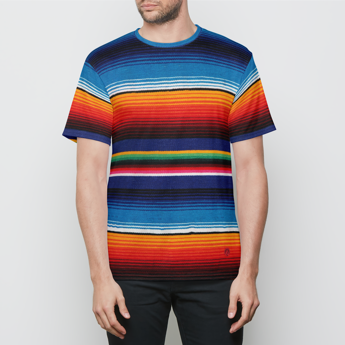 Sarape Mens Crewneck T-Shirt