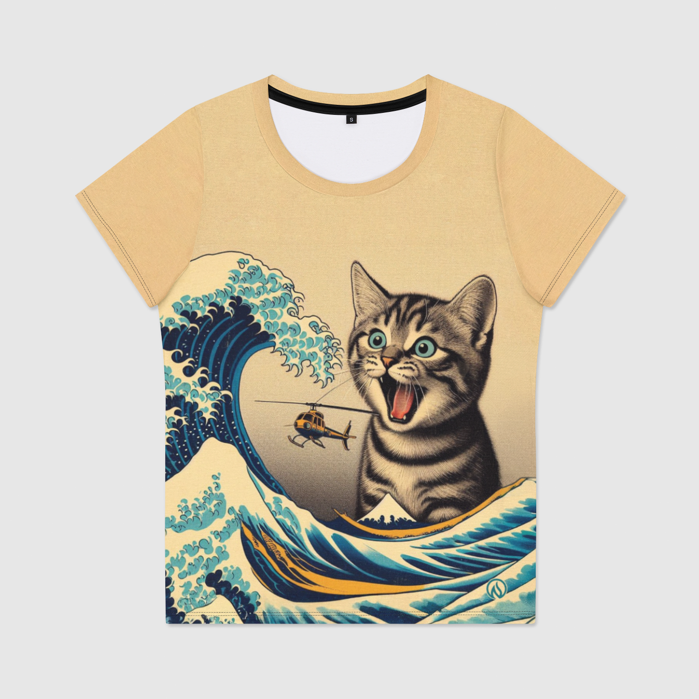 Catzilla Scoop Neck T-Shirt