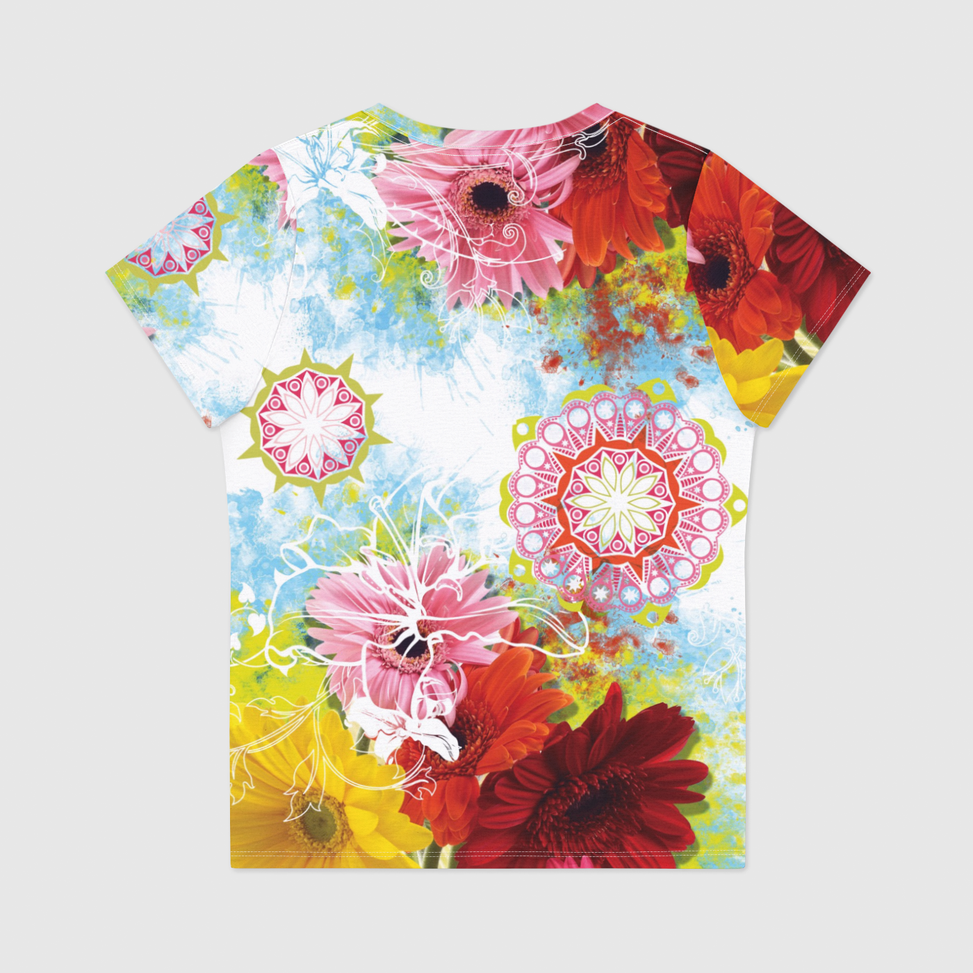 Wildflower V-Neck T-Shirt