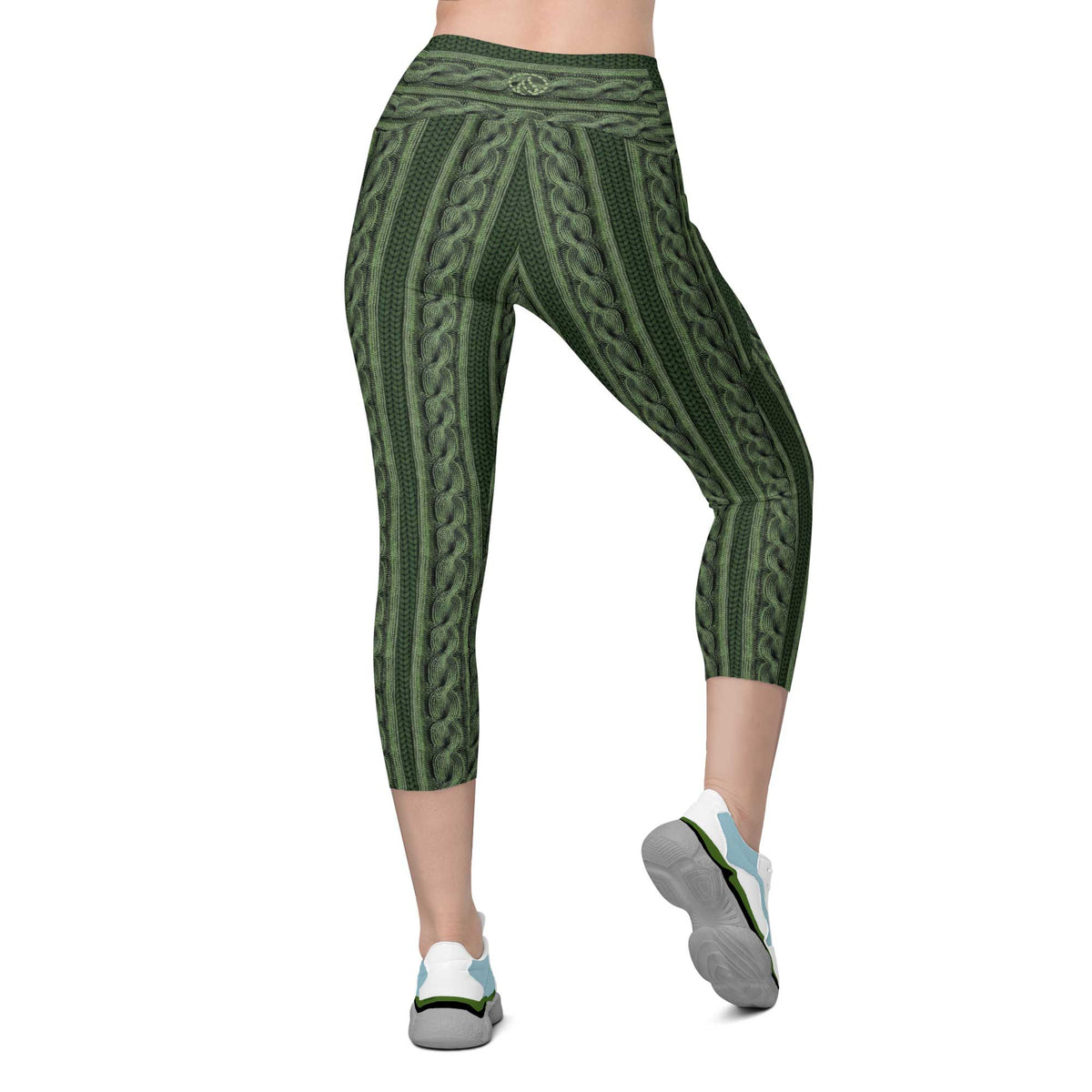 Cable Knit Capris w/ Pockets