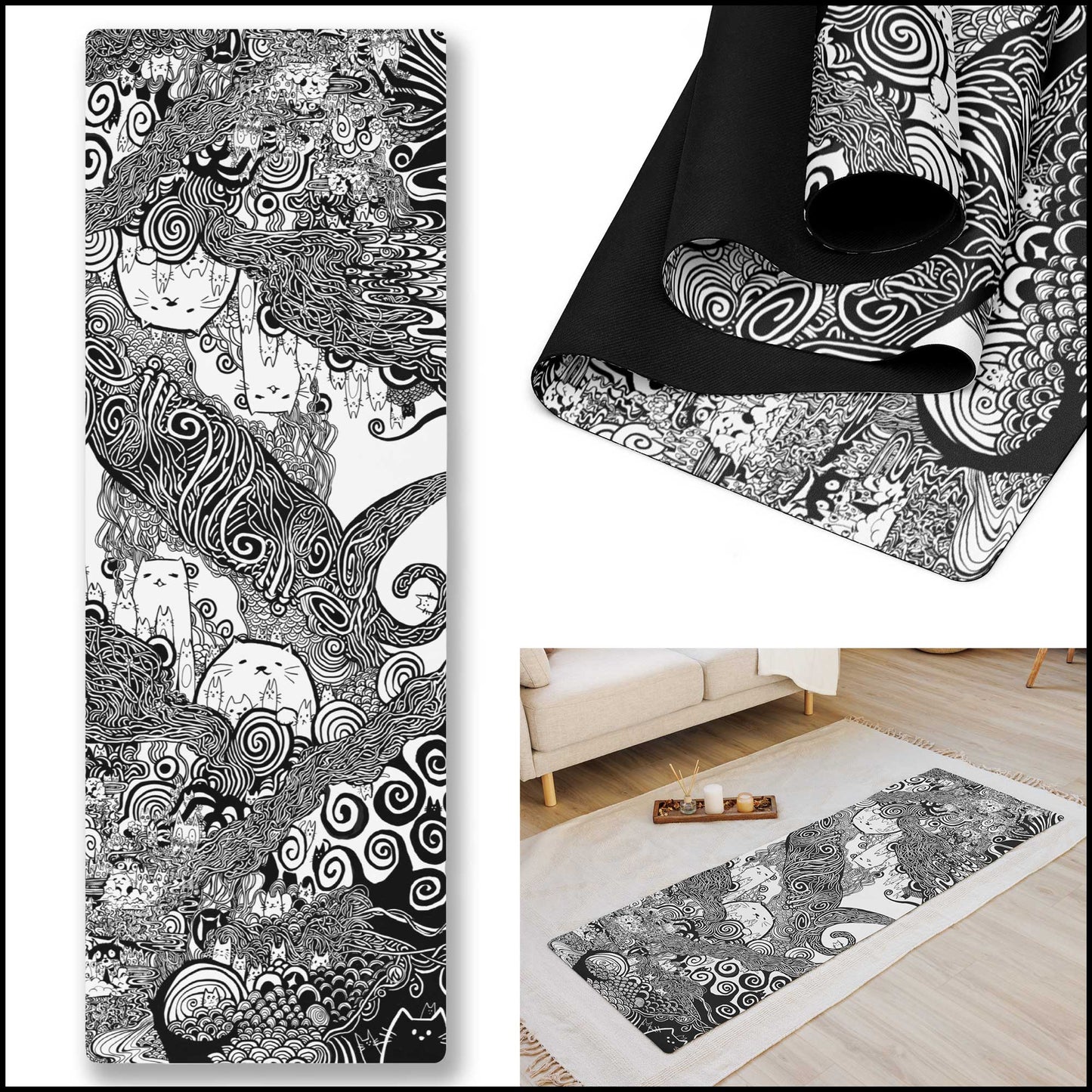 Catastrophe Yoga Mat