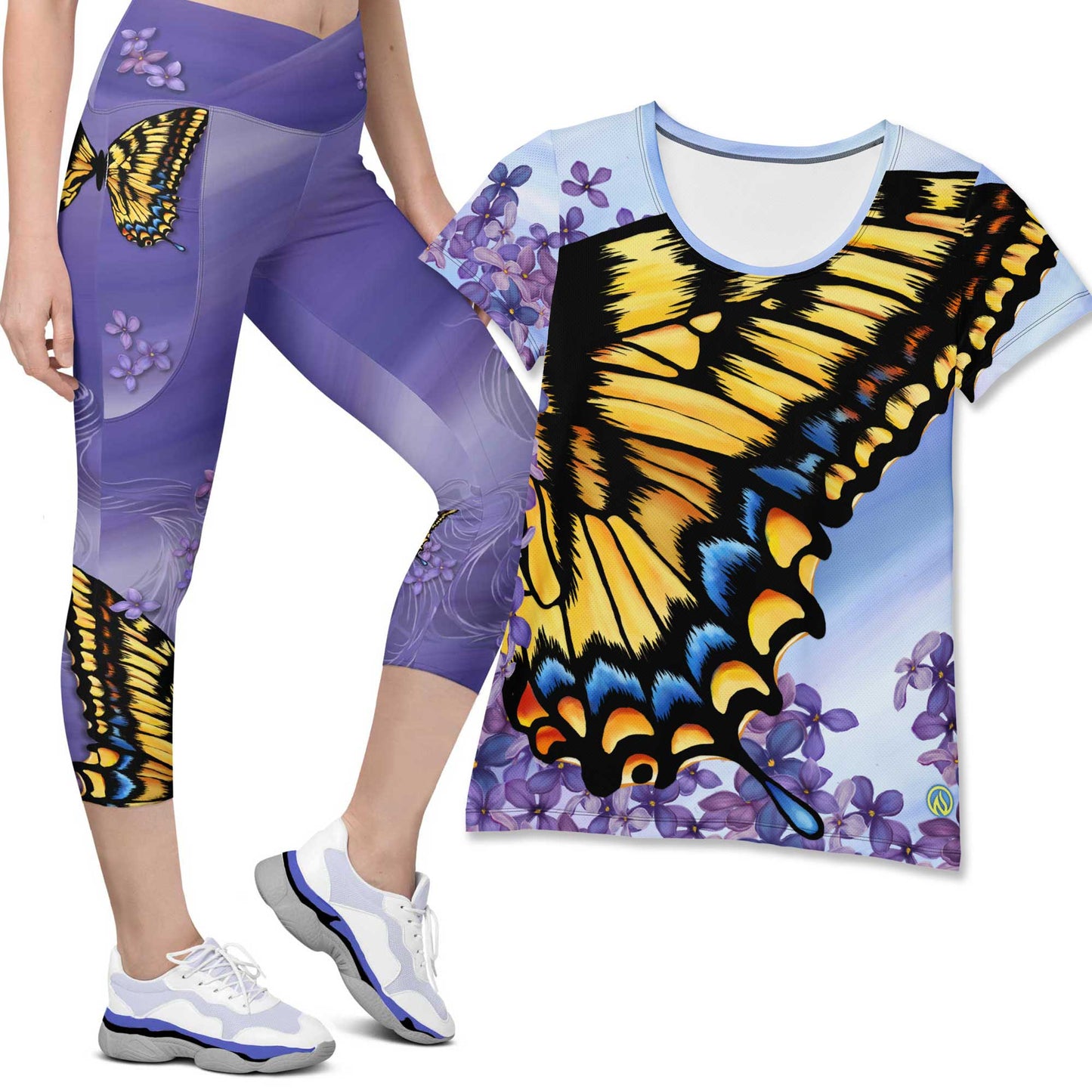 Flutter Capris w/Pockets