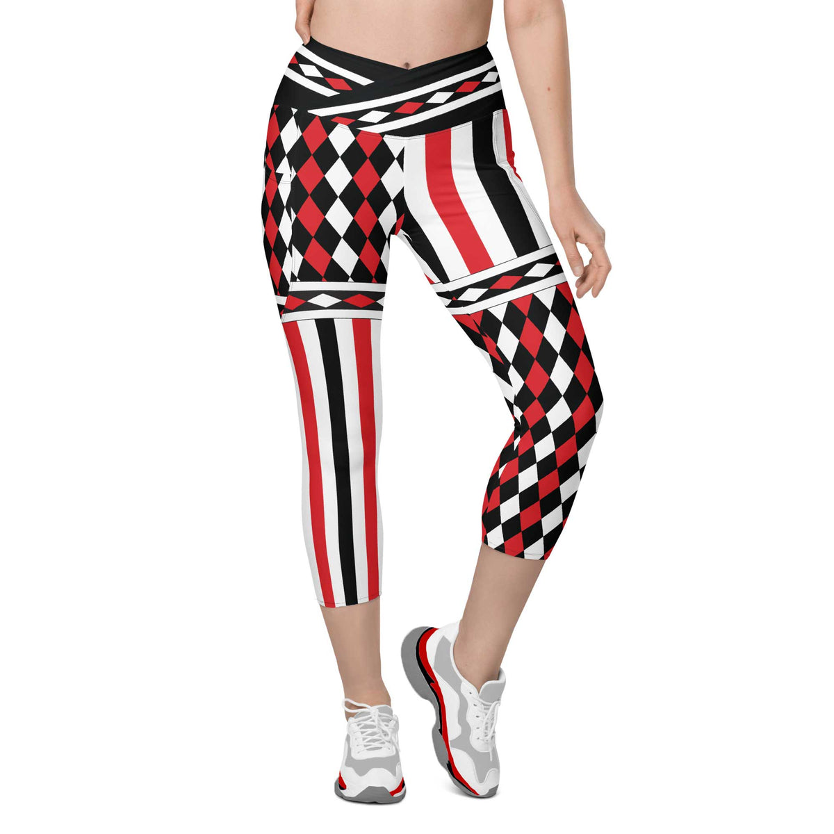 Harlequin Capris w/Pockets
