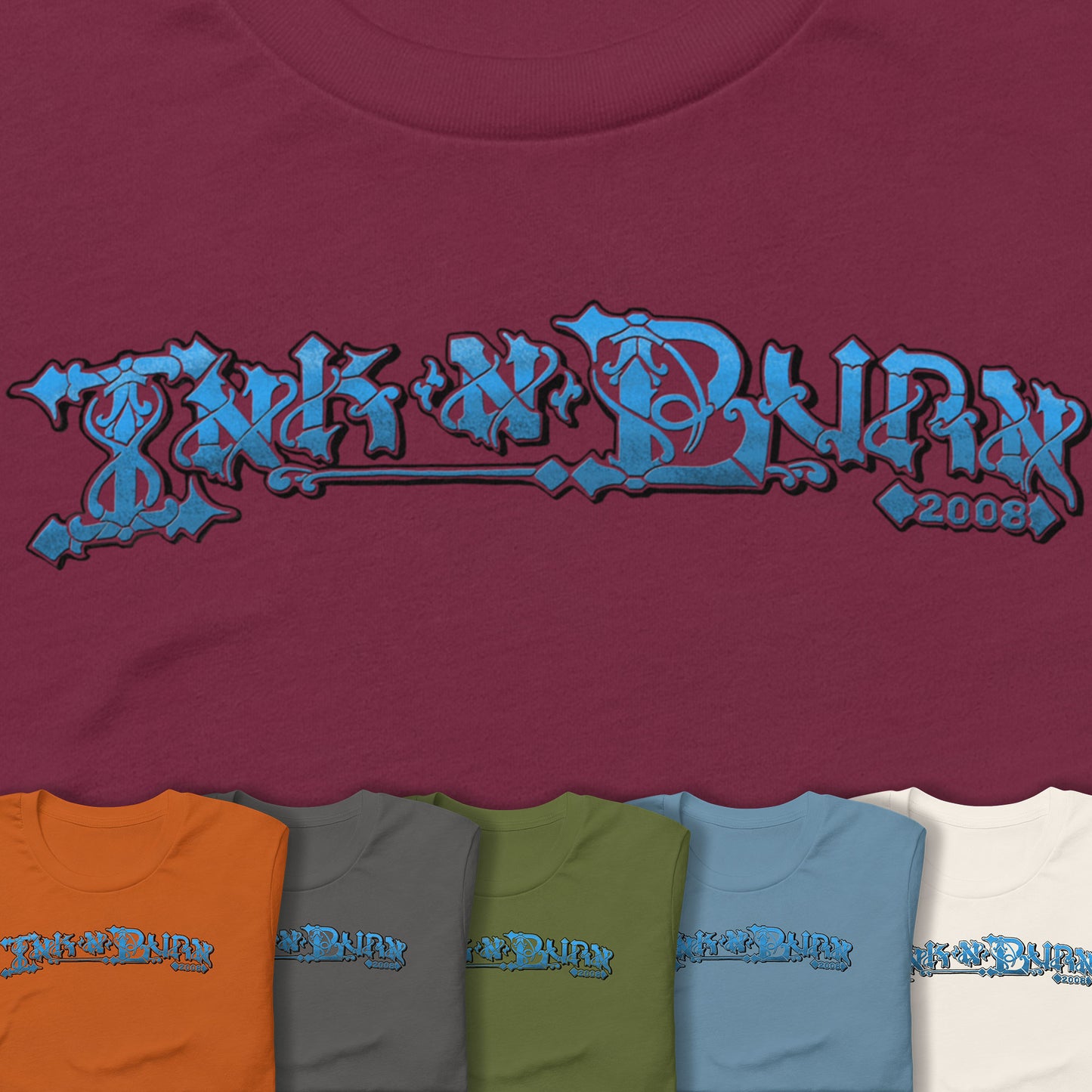 INKnBURN Cotton T-Shirt (6 Colors!)