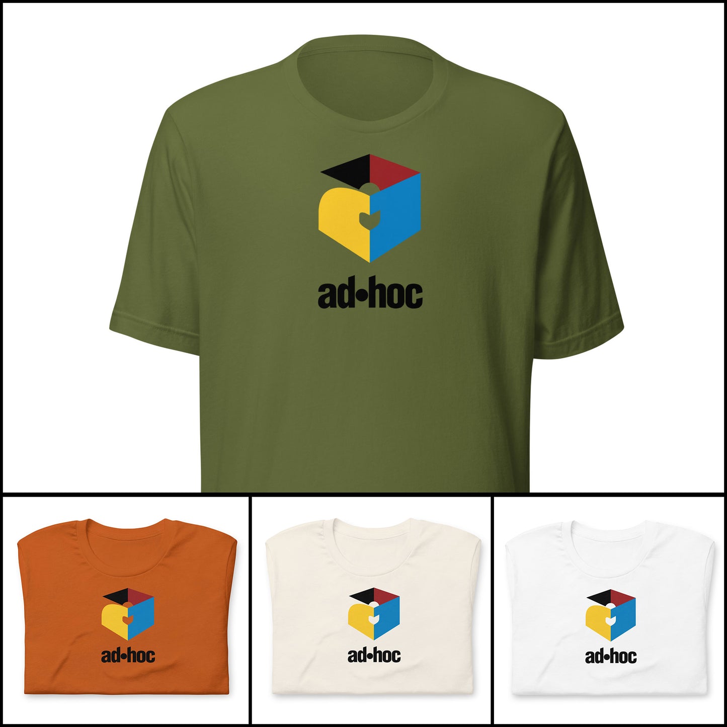 adhoc t-shirt (light colors)