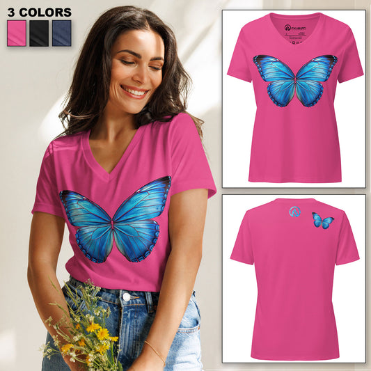 Ascent V-Neck Cotton T-Shirt (3 Colors)