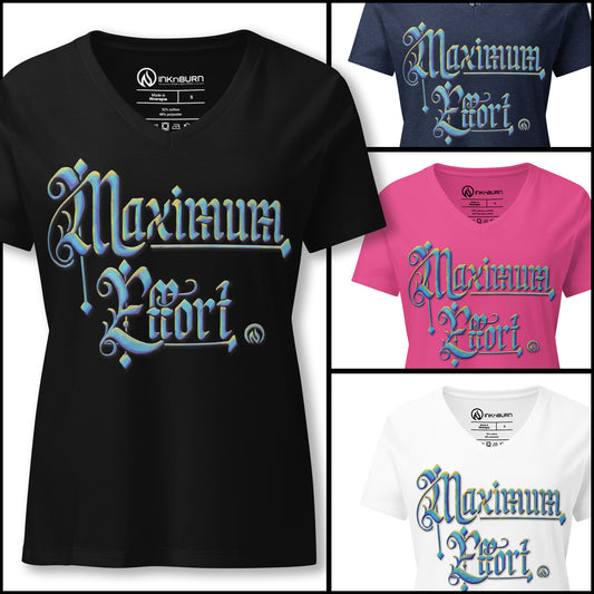 Maximum Effort Cotton V-Neck (4 Colors)