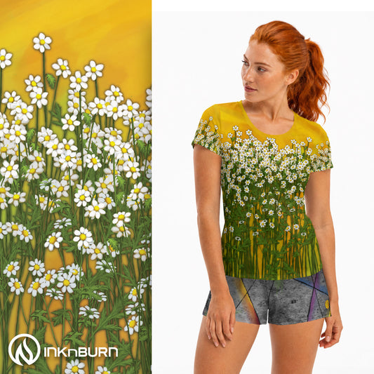 Feverfew Scoop Neck Tech