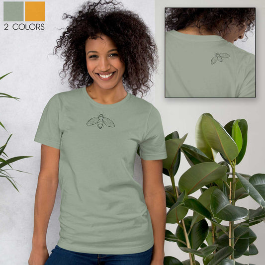 Just Bee Unisex Cotton T-Shirt