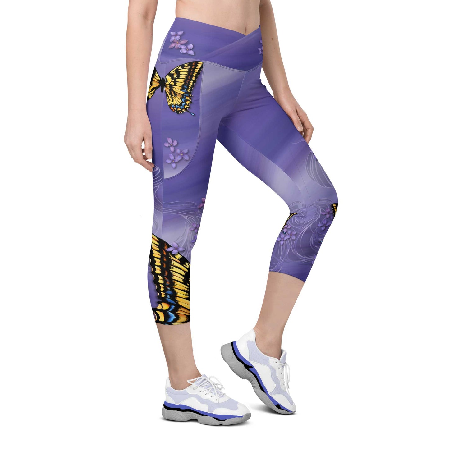 Flutter Capris w/Pockets