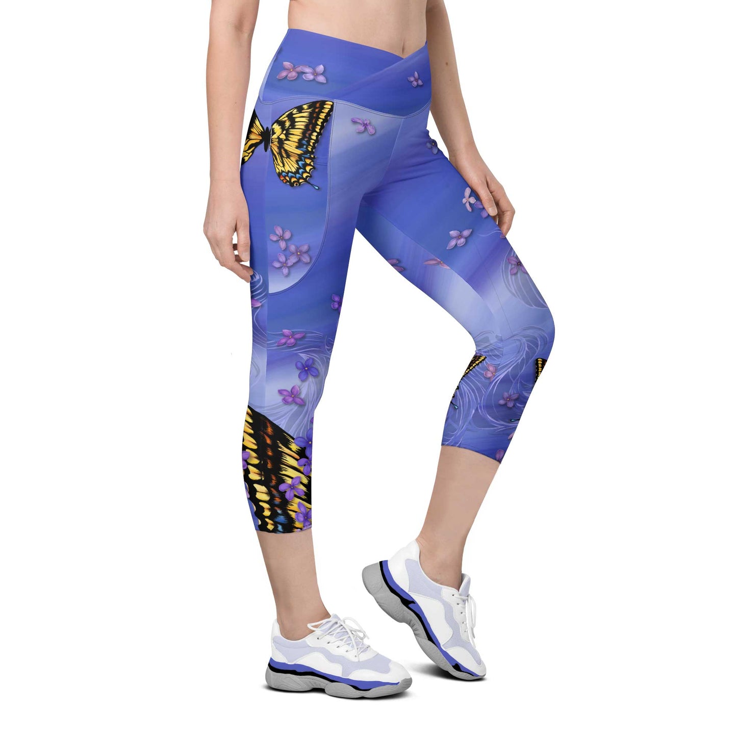 Flutter Capris w/Pockets