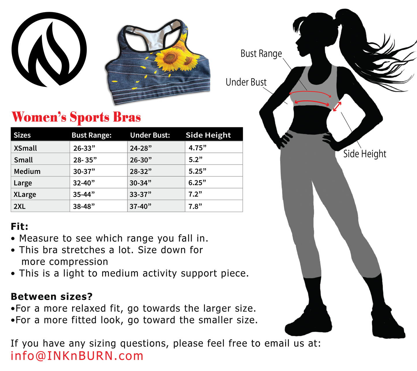 Ascent Padded Sports Bra