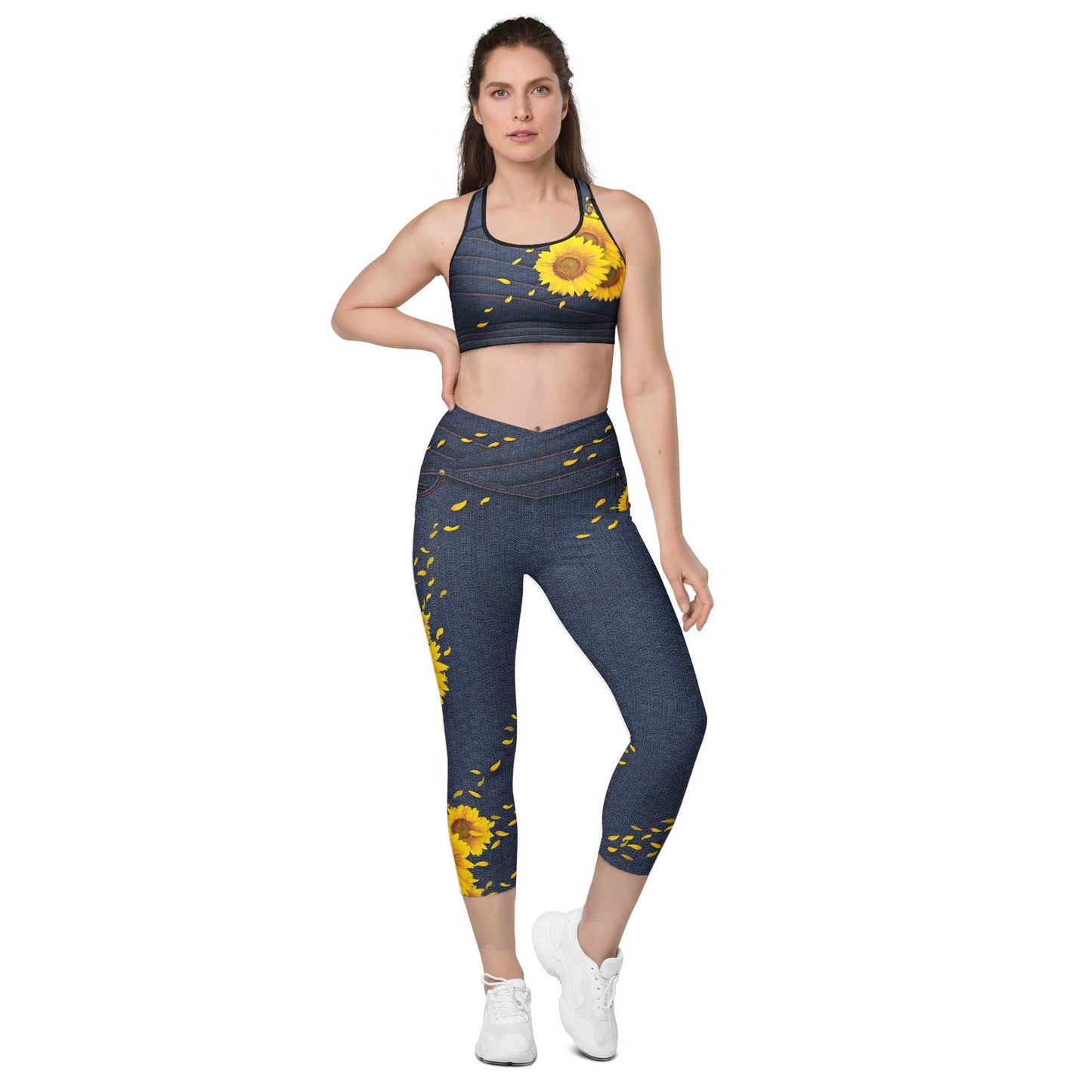 Sunflower Capris w/Pockets