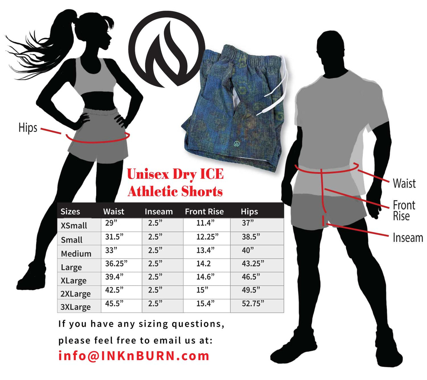 Tokyo DryICE Unisex Shorts (2.5)