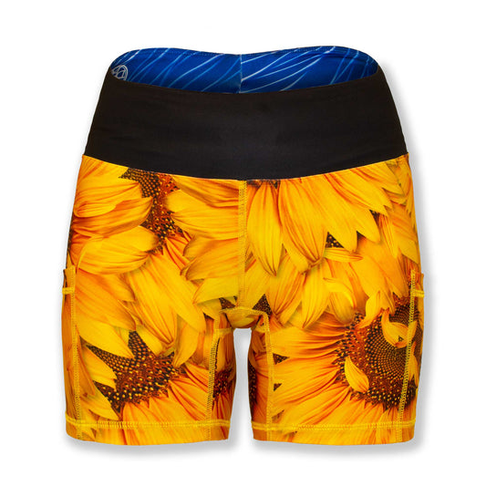 Sunflower 4" Shorts
