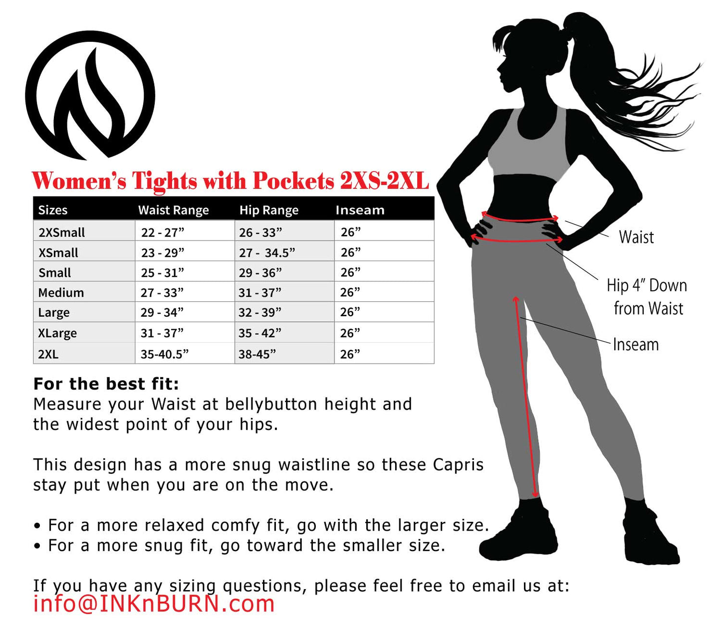Run or Die Stripe Tights w/Pockets