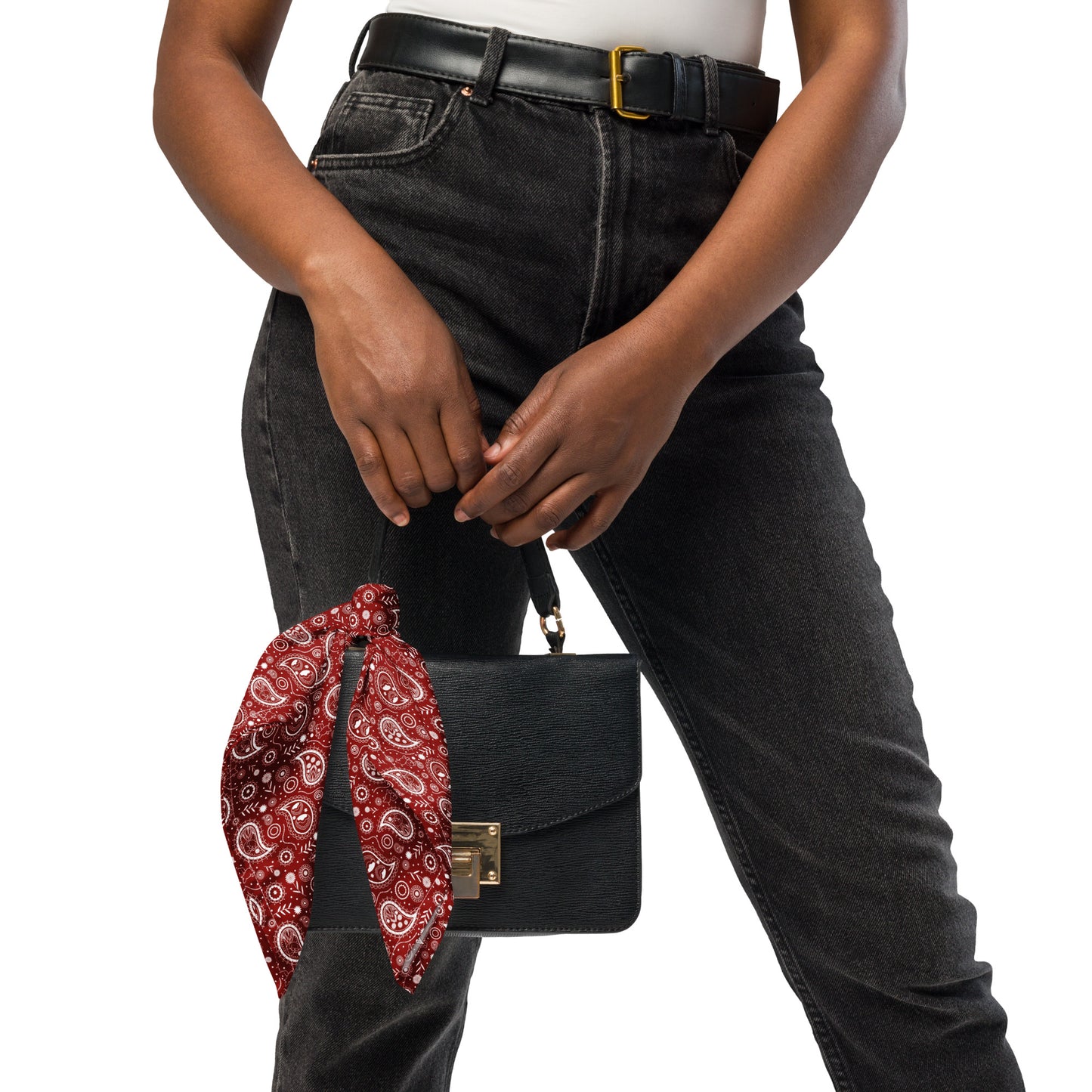 Red Paisley Bandana (3 Sizes)