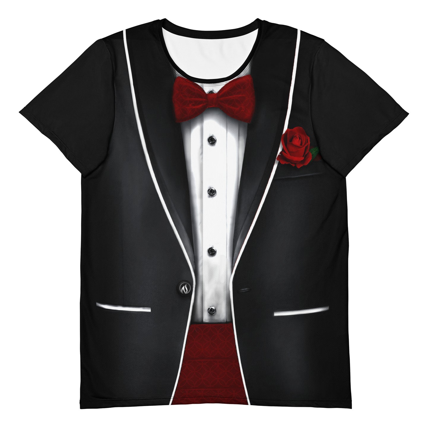 Mens Tuxedo Tech Shirt