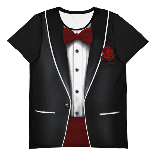 Mens Tuxedo Tech Shirt