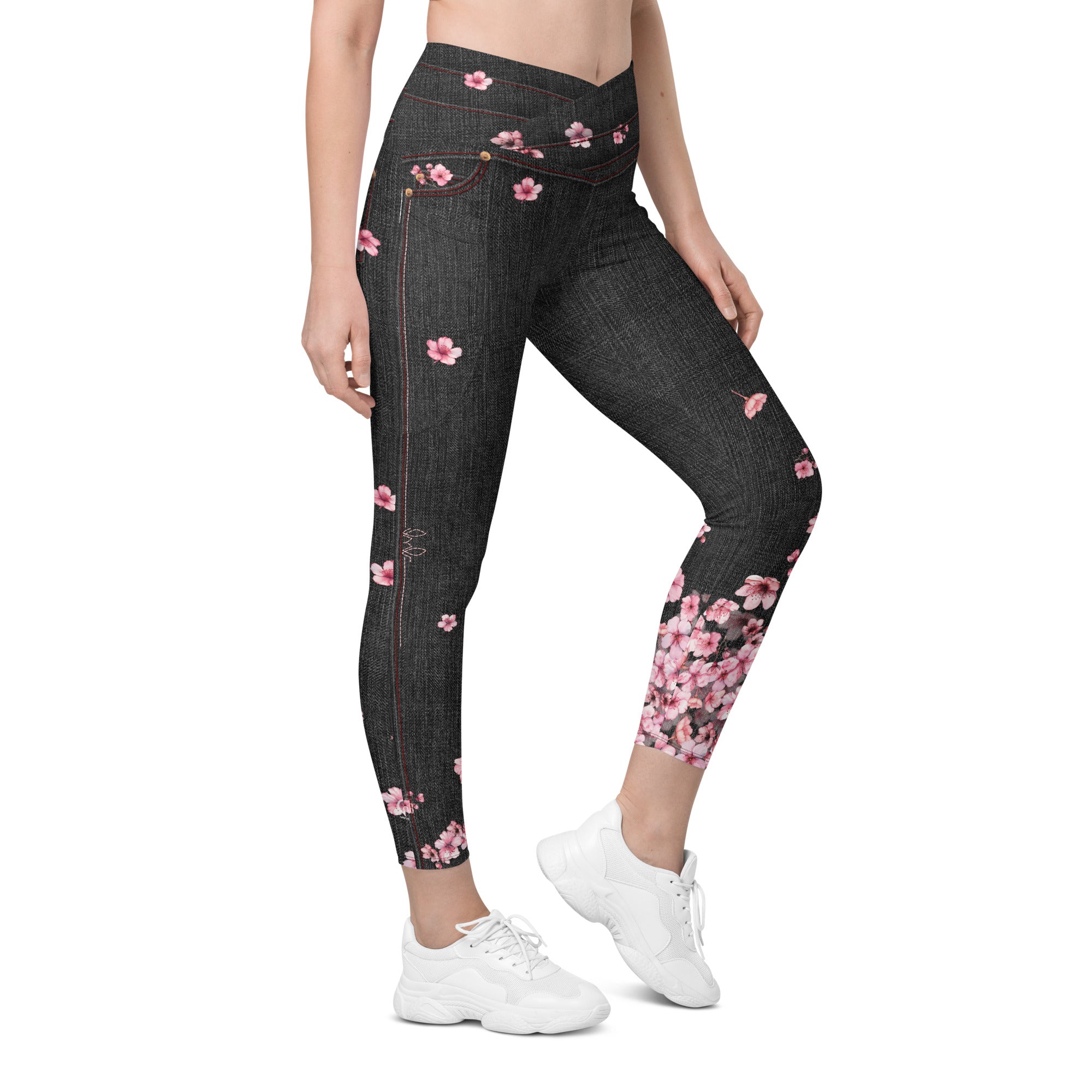 【Sakura】THRIVIN Leggings Sakura Tights w/Pockets – INKnBURN