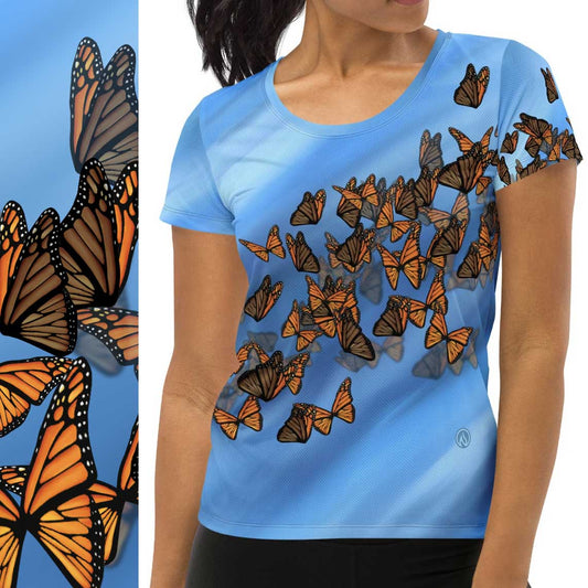 Kaleidoscope Scoop Neck Tech Shirt