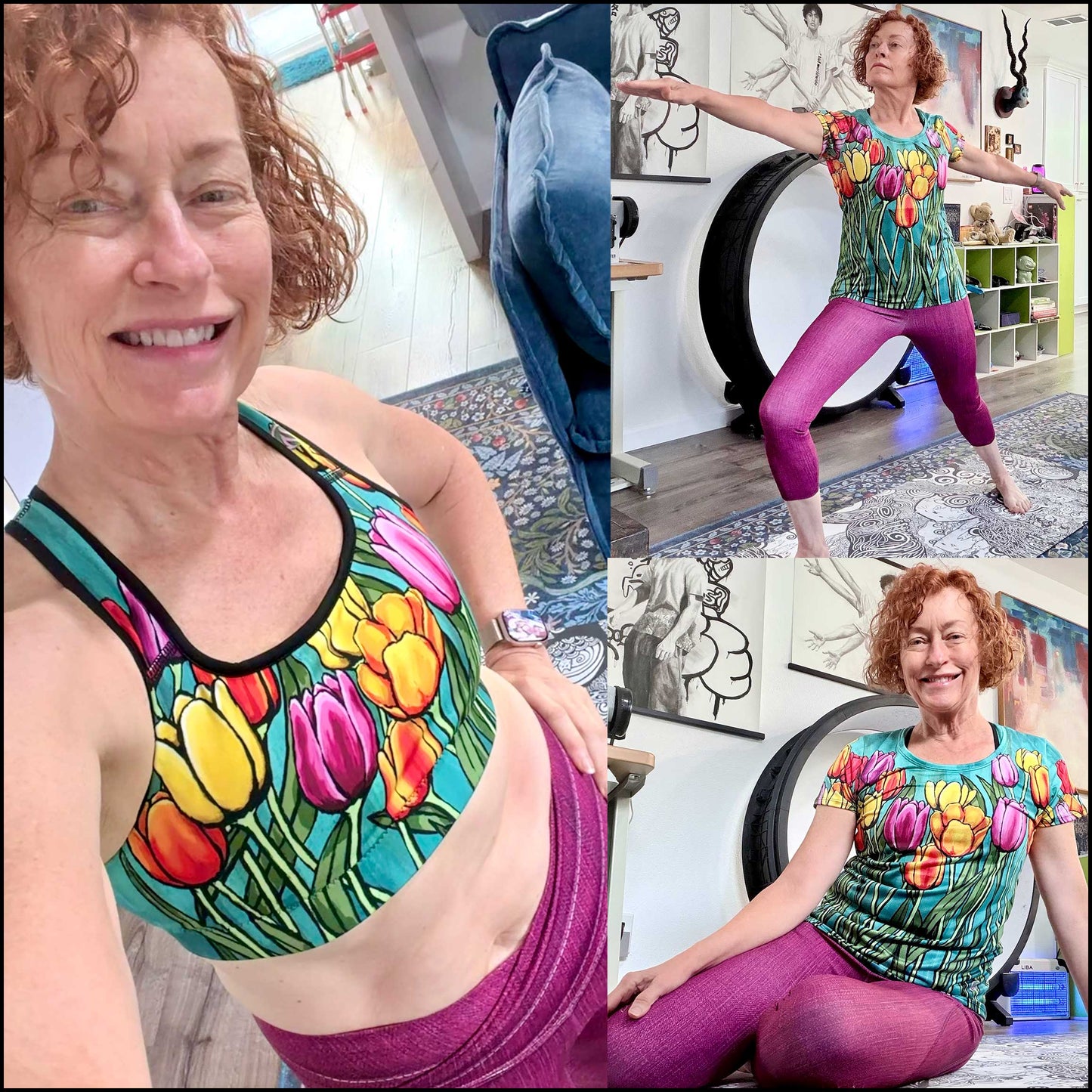 Tulip Scoop Neck Tech
