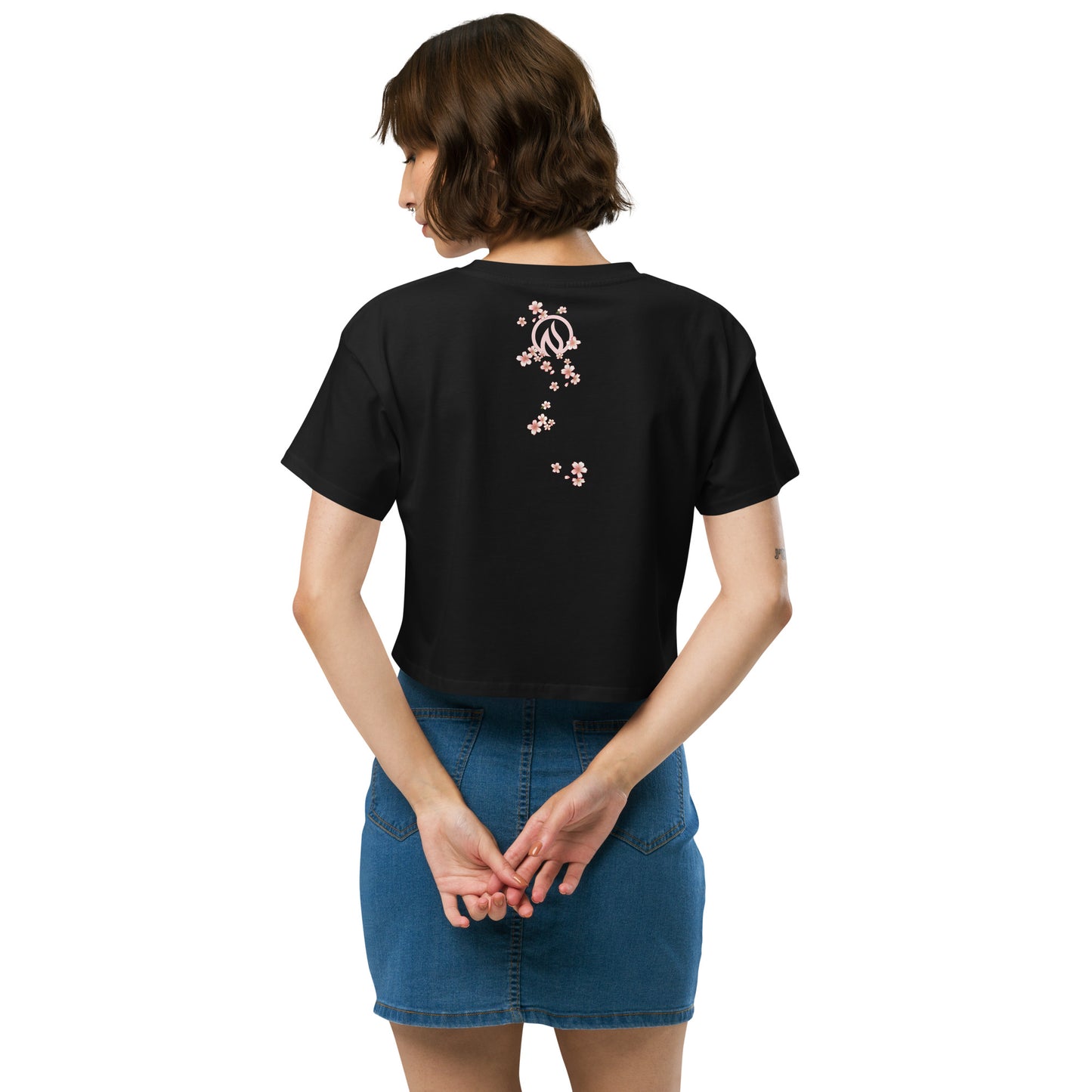Sakura Dragon Crop T-Shirt (3 colors)